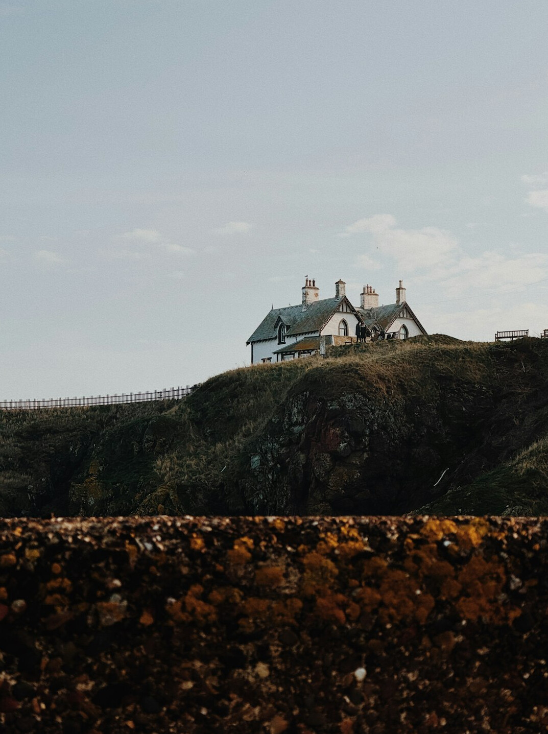 Small coastal village on the Danish Jutland coast