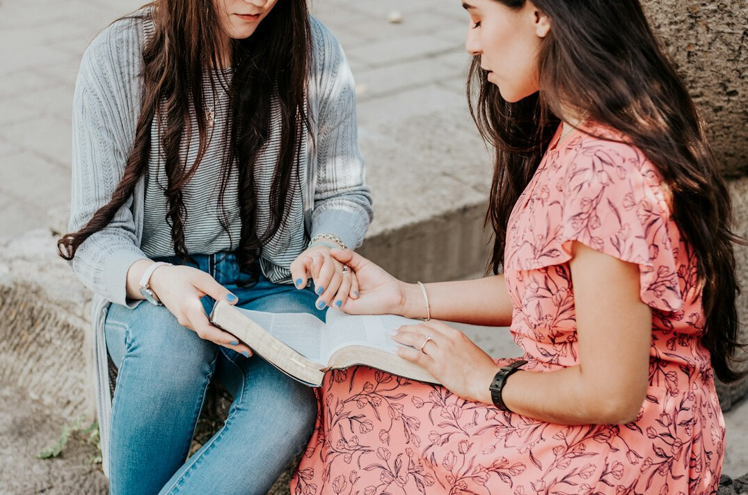 woman sharing personal story